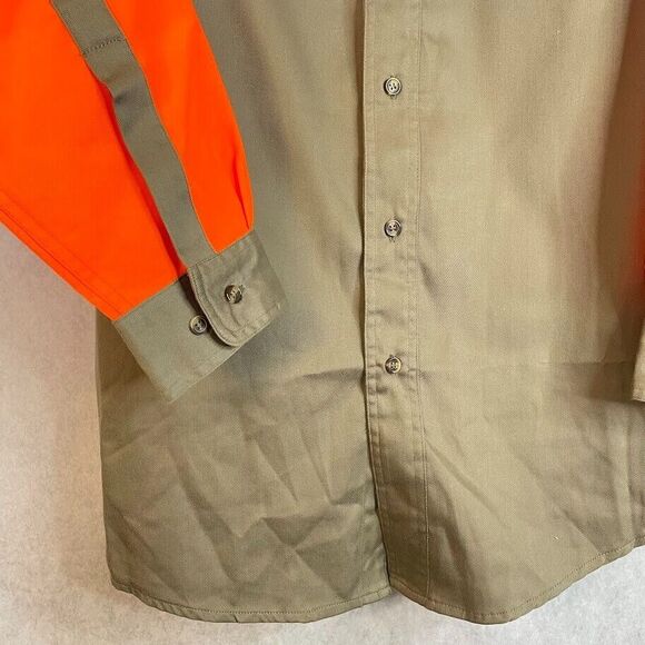 Master Sportsman Outdoor Shirt Gray Mens Button Up Size M Long Sleeve NEW! READ - Picture 10 of 10